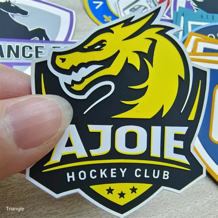 Fashion 3D Silicone Printing Heat Transfer Badges price